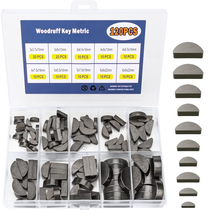 Woodruff Key Stock Assortment