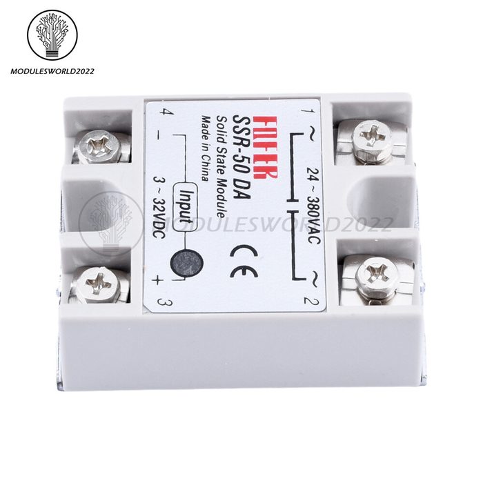 Solid State Relay, 3P 50A ZC 4-32VDC