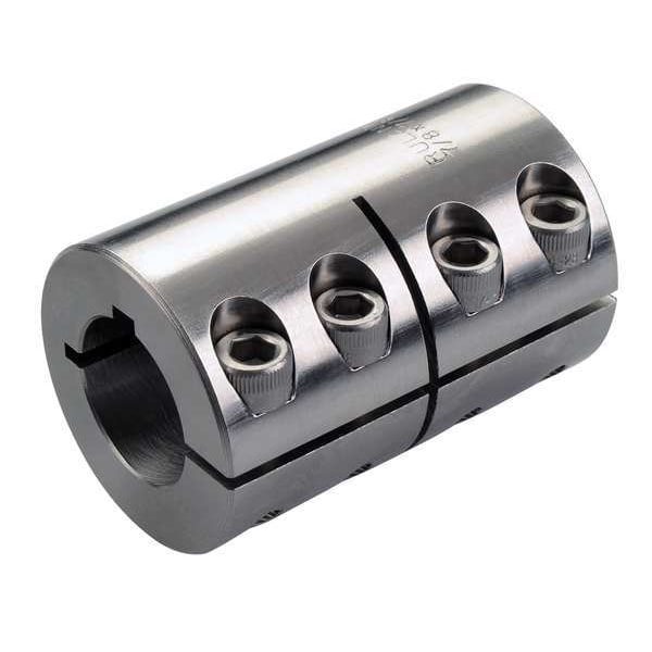 Rigid coupling Integrated variable diameter with keyway