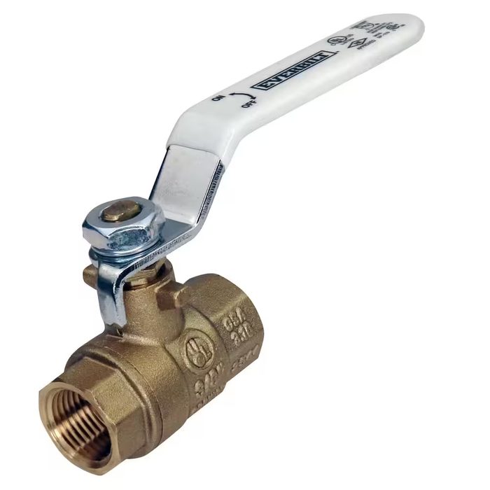 3/8-in FNPT Brass Ball Valve