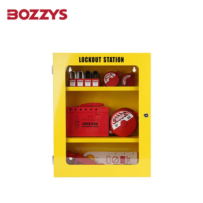 Steel Lockout Tagout Station