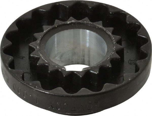 Flexible Coupling: Hub, Cast Iron, 2.3800" OAL