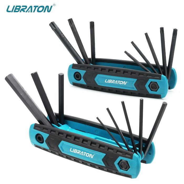 8 in 1 Folding Allen Wrench Set Metric Hex Key Set