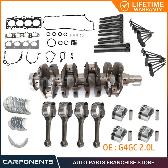 Engine Crankshaft Con Rods Gasket Seals Rebuild Kit