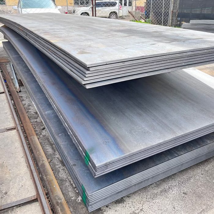 A36 Carbon Steel Sheet - 1/4in Thick x 24in Wide x 24in Long