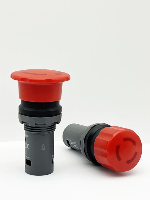 22mm Industrial Emergency Stop Button IP65 Waterproof