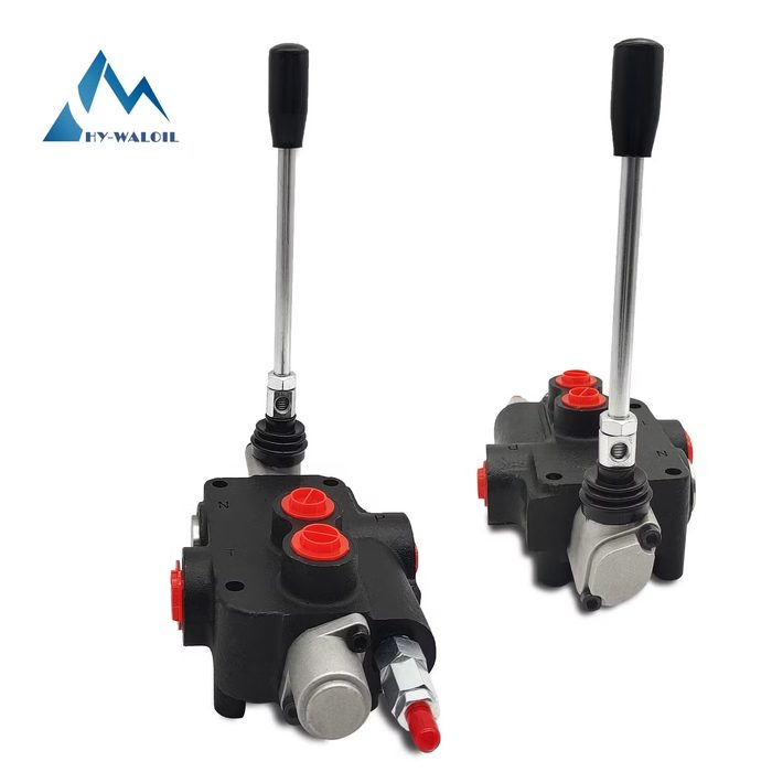 21 GPM 2-Spool Hydraulic Directional Control Monoblock Valve
