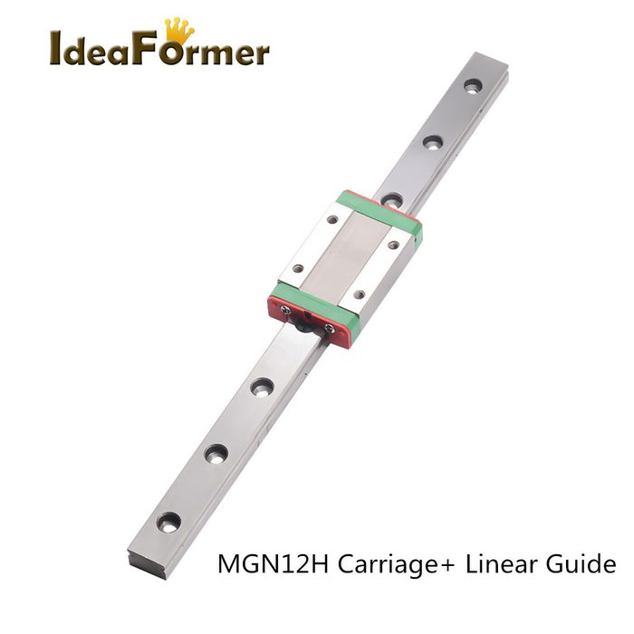 MGN12 Linear Rail Guide with MGN12H Carriage Block