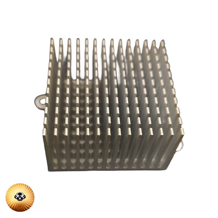 Silver Diamond Mesh Thermal Management Heat Sink