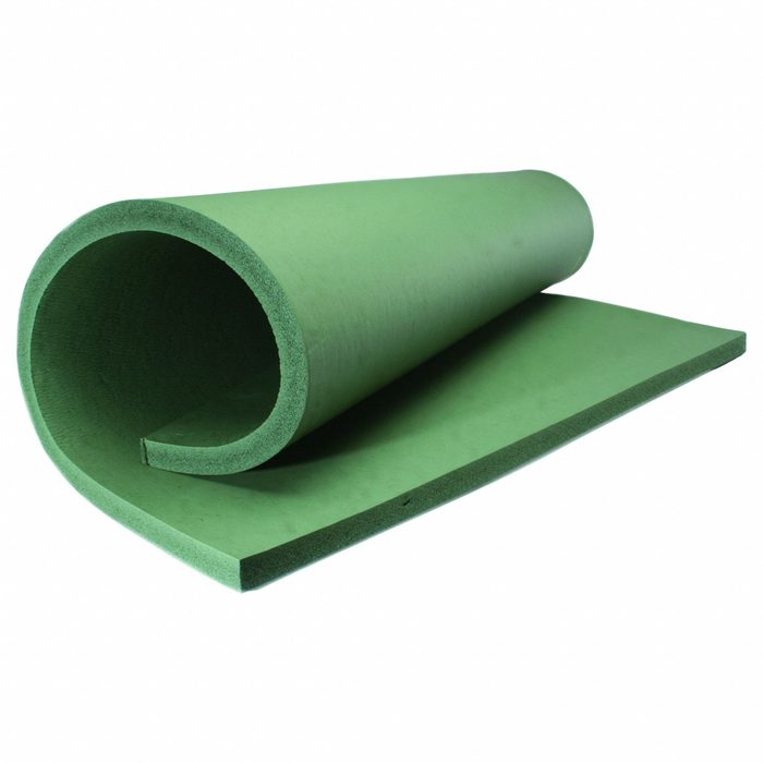 Oil-Resistant Buna-N Foam Rubber Insulation Sheet with Polymeric Jacket