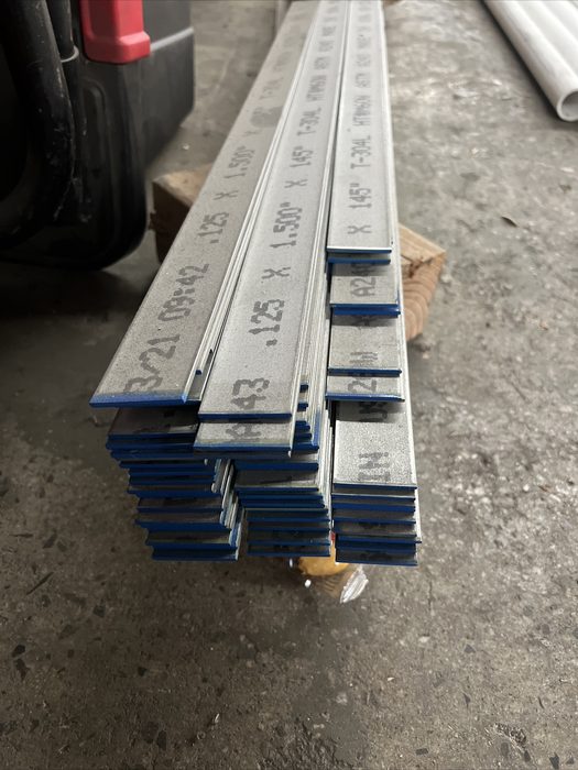 Stainless Steel Flat Bar 1/8" x 1-1/2" T304