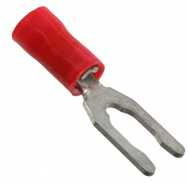 Red 6 Stud Spade Terminal Connector Crimp 16-22 AWG