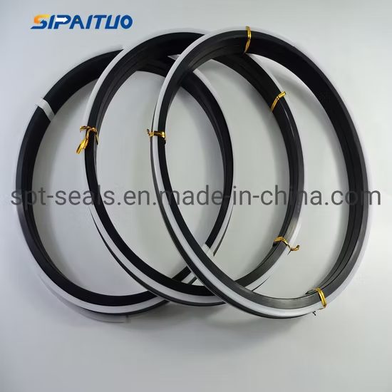 NBR Material ZP Type Double Acting Piston Seal Excavator Hydraulic Cylinder Seal Ring