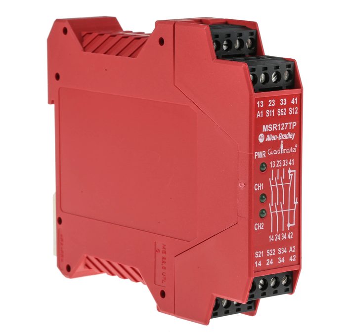 Safety Monitoring Relay 24V-AC 24V-DC