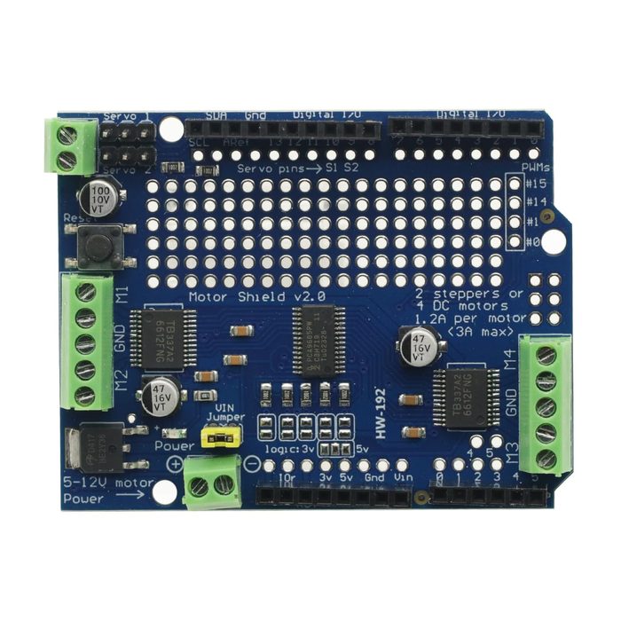 PWM Servo Driver Board Shield V2 DC Stepper Motor