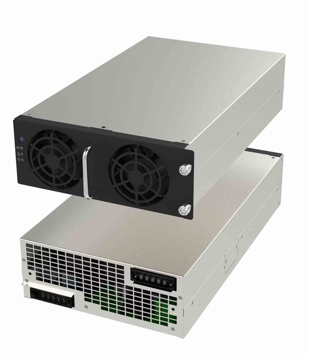 DCM DC converter for 4-quadrant drives Circuit B6, Input: 575V 3AC, 332A, Output: 600V DC, 400A