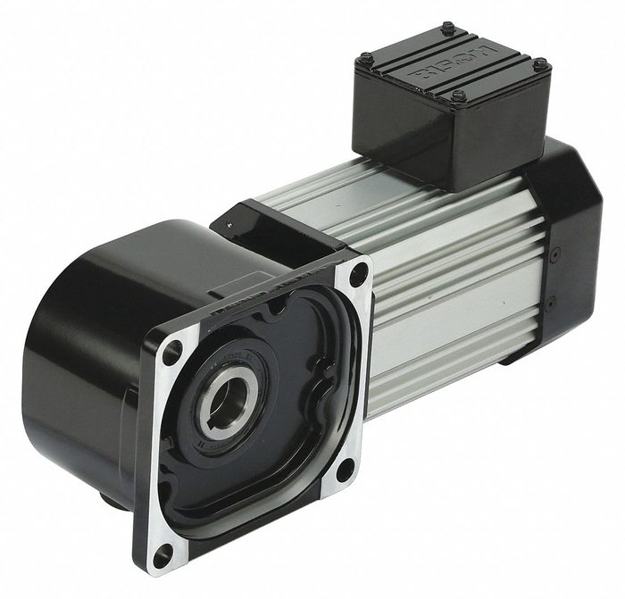 Right Angle, Hollow, AC Gearmotor