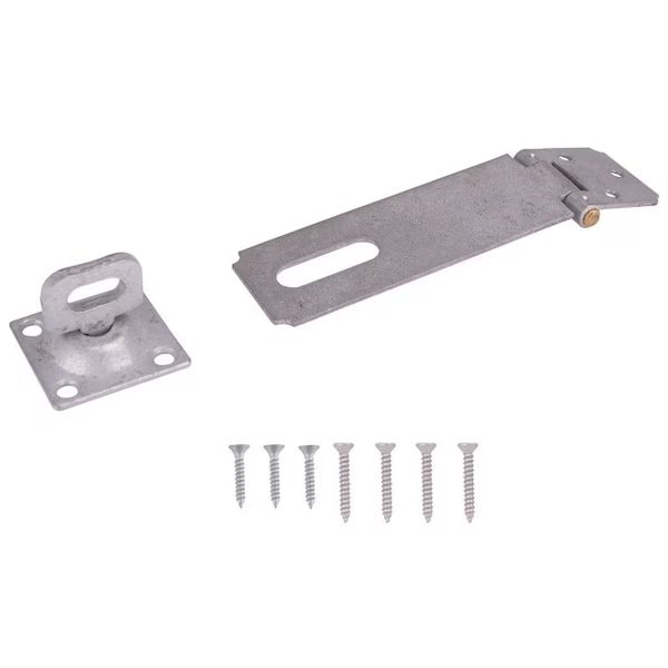 Safety Hasp, 3-1/2 in L, 3-1/2 in W