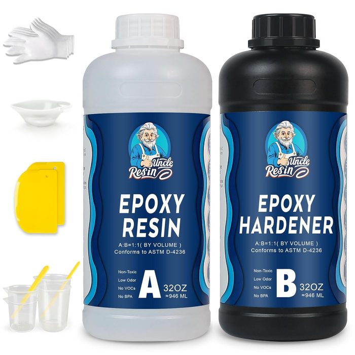 1:1 Ratio Epoxy Resin Kit Anti-Yellowing