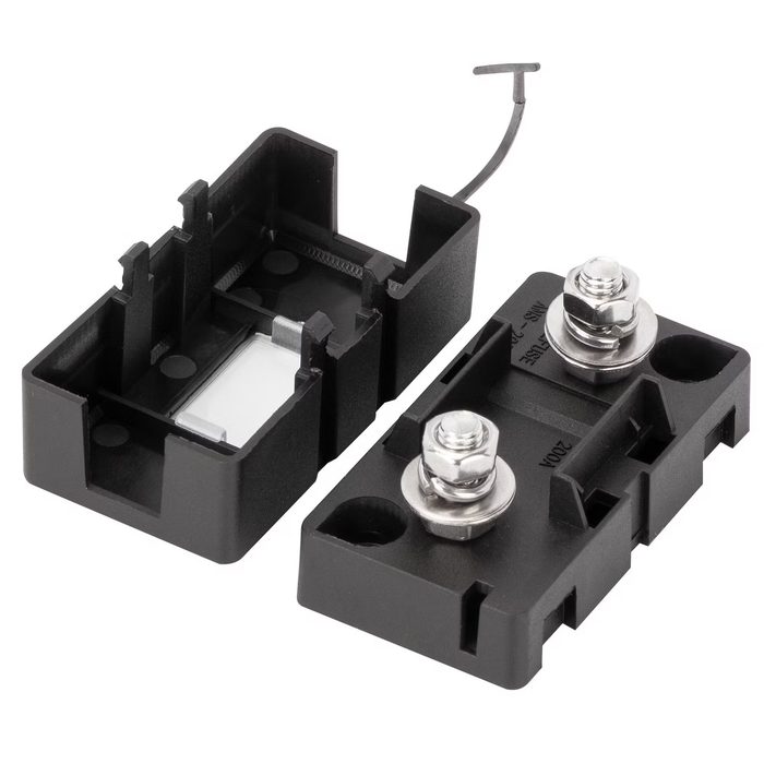 Metal Double Fuse Holder Fuse Box Cover