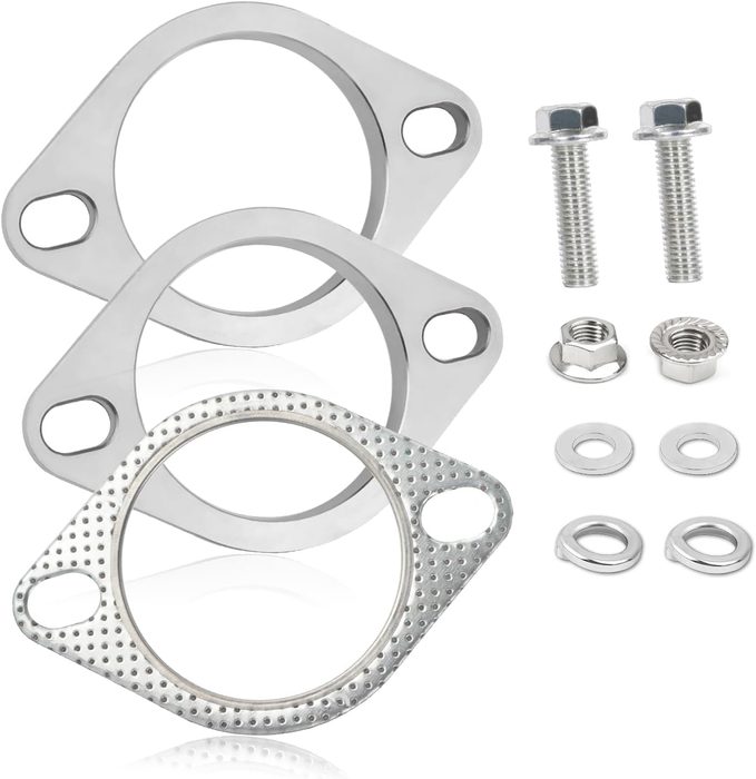 2-Bolt 2.5-Inch Car Exhaust Flange Gasket