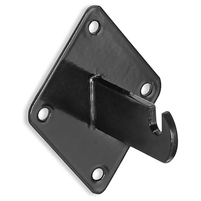 Wall Mount Bracket for Gridwall Panel, Black