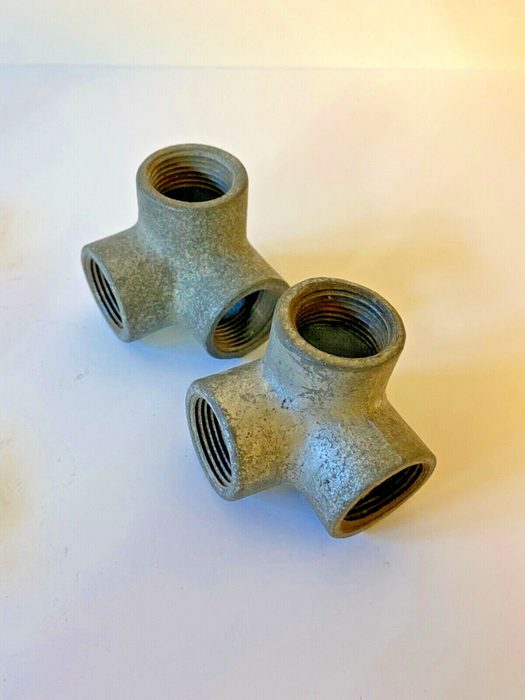 Vintage Steel Pipe Fittings /Connectors