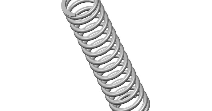 Die Spring, Cylindrical Shape