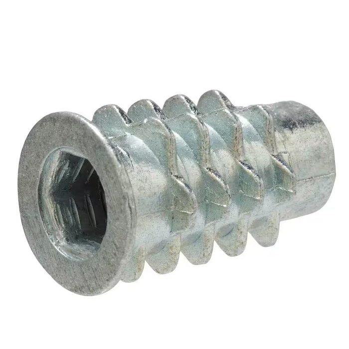 1/4 in.-20 Zinc Plated Insert Nut