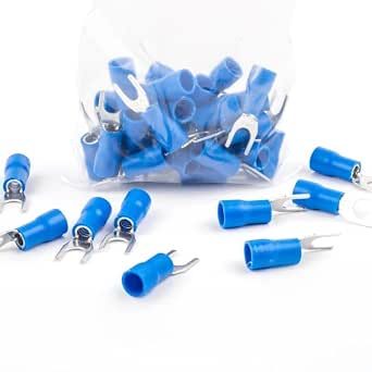 O-type Ring Terminal Connector RV3.5-6 PVC Round Cable Lug Insulated Electrical Crimp Terminal