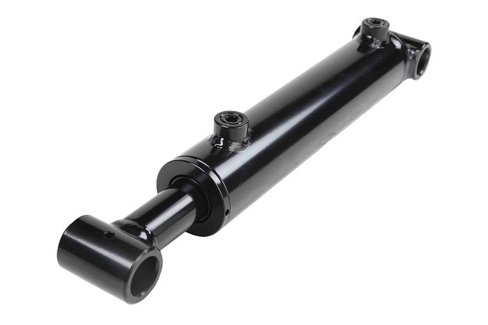 Long Hydraulic Cylinders Hydraulic Ram Double Acting Cross Tube Cylinder with Valve