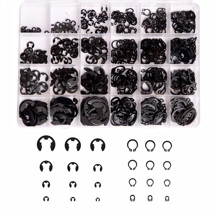 E-Clips Assortment Set (2.0mm-12mm)
