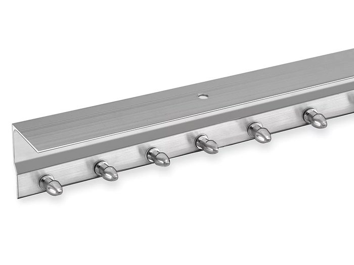 Easy-Mount Bracket for Vinyl Strip Door - 3'