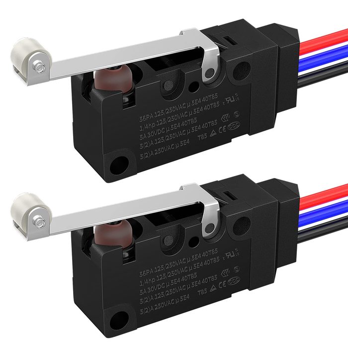 Waterproof Micro Limit Switch with Hinge Lever