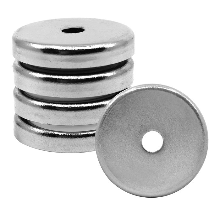 Set of 5 Round Base Magnetic Assemblies