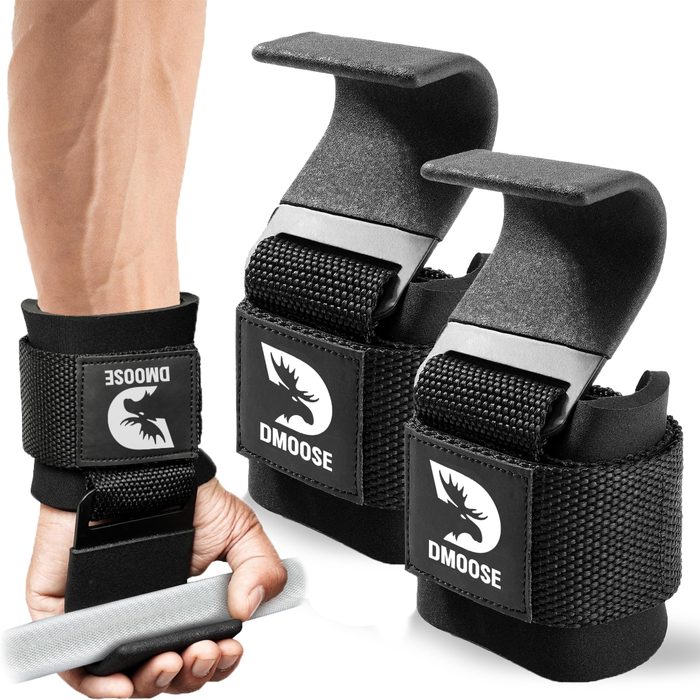 Lifting Wrist Straps, Wrist Support Grip Band for Weightlifting, Adjustable Anti-Skid Silicone Gym Fitness Lifting Strap
