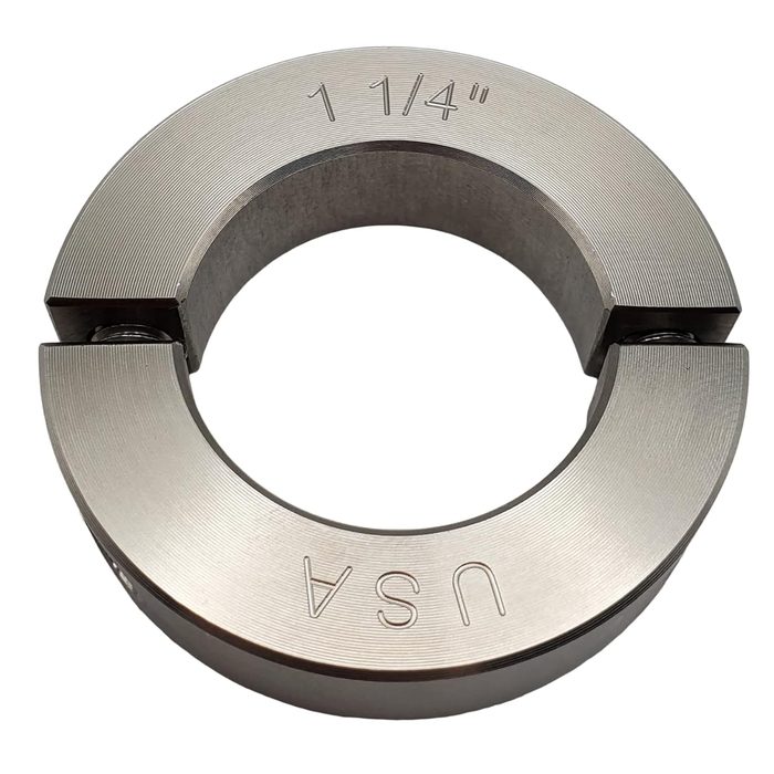 Clamping Two Piece Shaft Collar