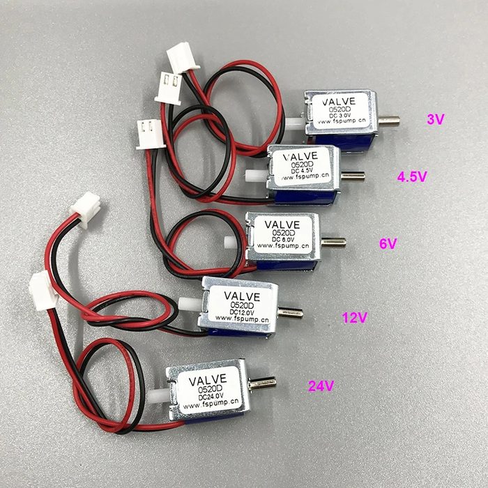 DC 3V/ 4.5V/ 6V/ 12V/ 24V Micro Electric Solenoid Valve N