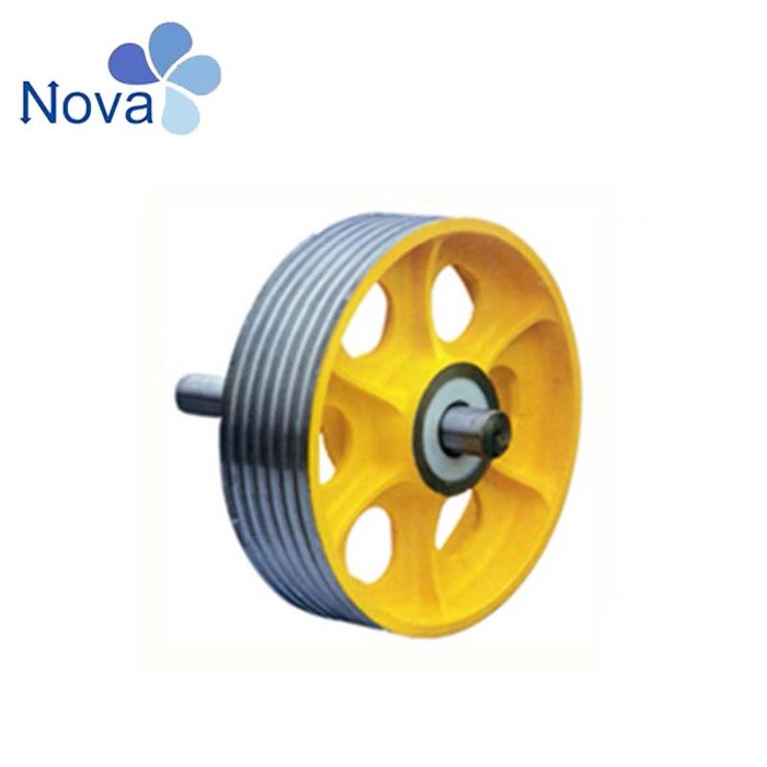 Cast Iron Deflector Sheaves for Passenger Lift Traction System