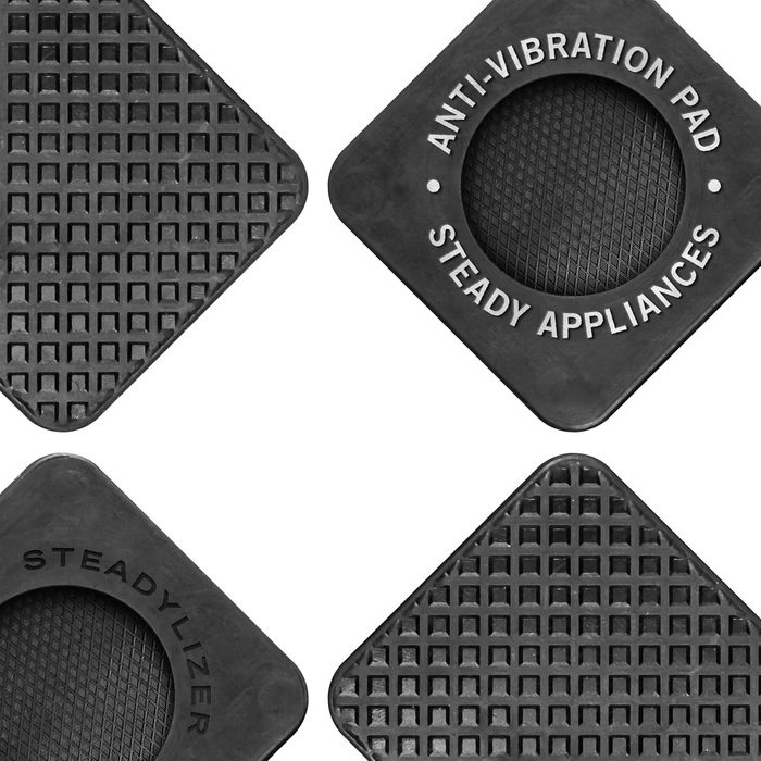 Anti Vibration Pads for Washing Machine - Square Rubber Foot Pads