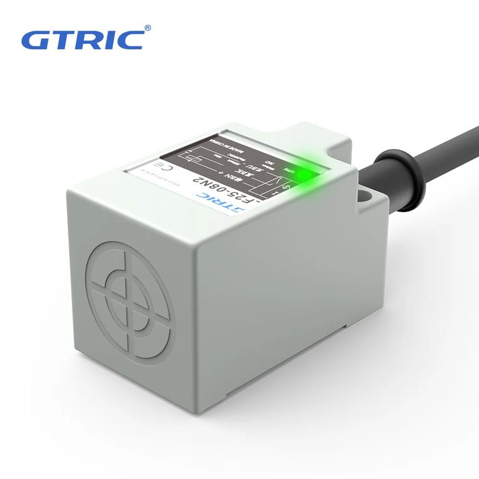 Square Inductive Proximity Sensor: NPN PNP, 5mm Sensing Distance, 500Hz Switching Frequency