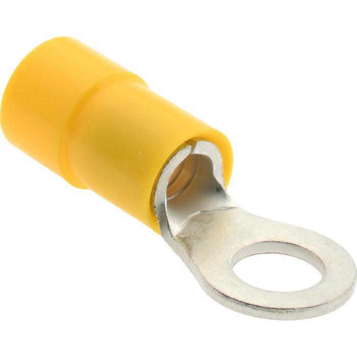 Ring Terminal Connector Circular 10 Stud 10-12 Awg Crimp Non-Insulated