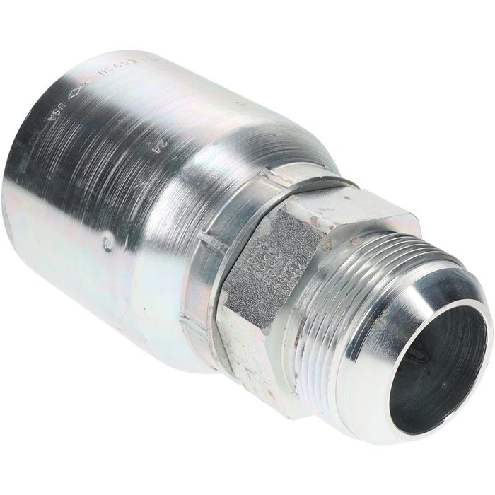 Hydraulic Hose Male JIC Rigid Straight Fitting