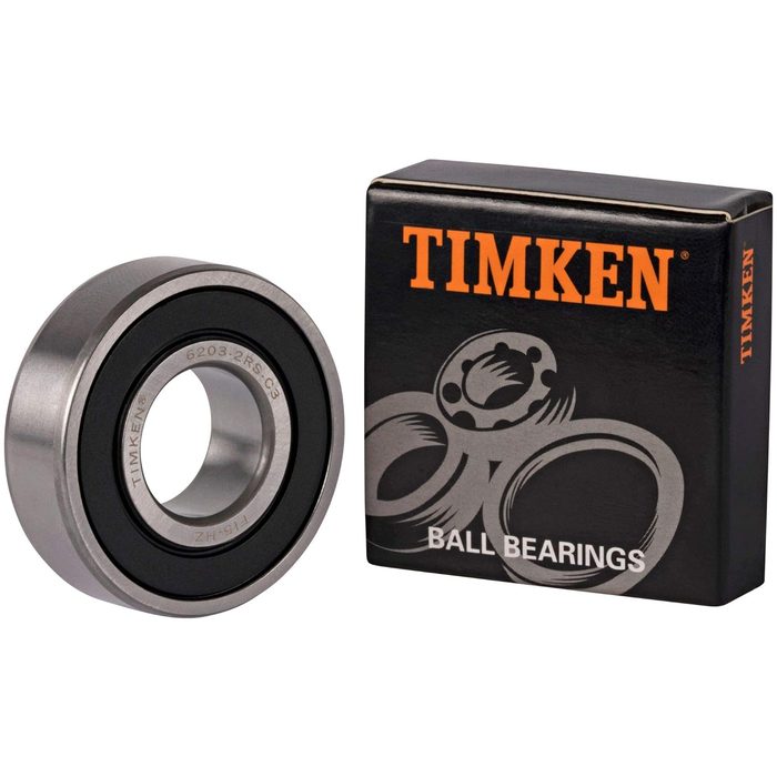Double Rubber Sealed Bearings 6203-2RS (17mm x 40mm x 12mm)