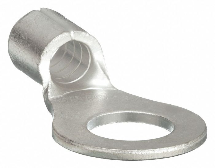 Bare Ring Terminal #4 Stud Size