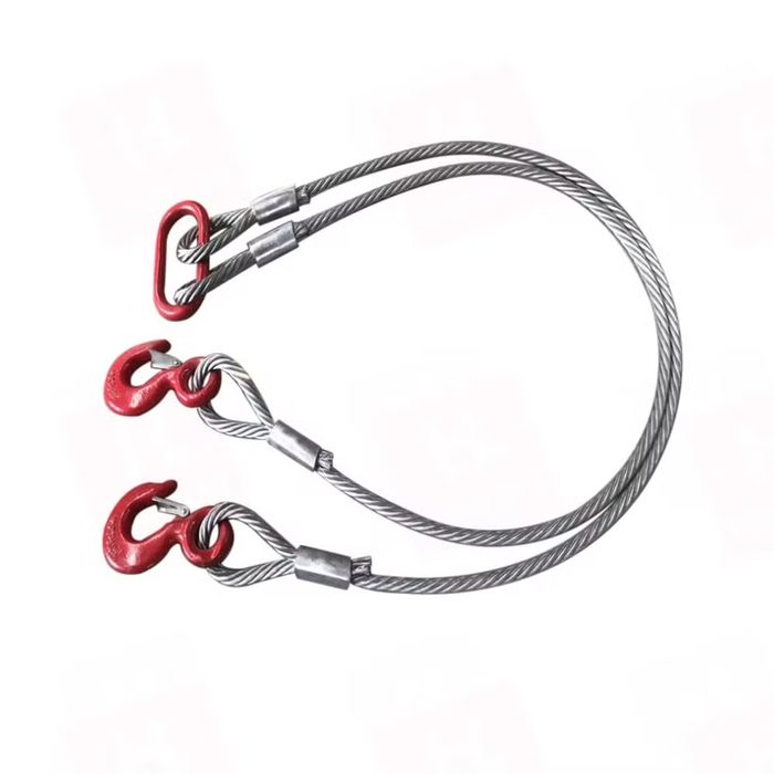 Steel Wire Rope Cable/Sling For Lifting With Eye Loop Both End