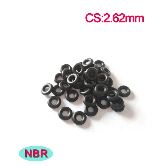 Nitrile Rubber O-Ring, AS568, 52.07mm ID, 2.62mm CS
