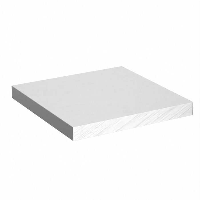 Aluminum Plate, 6061, 3/8 x 6 x 6 In