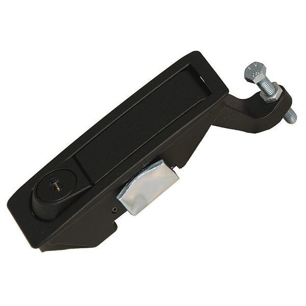 Compression Latch, Keyed, Black Powder Coat