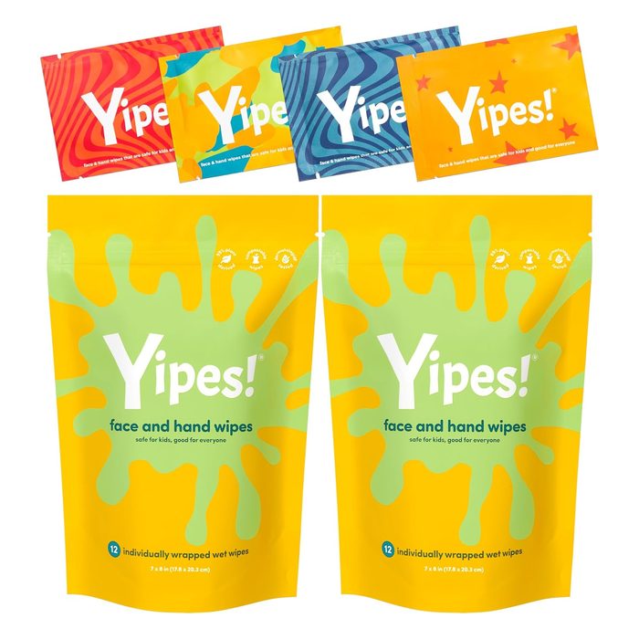 Individual Wrapped Face Hand Wet Wipes